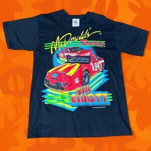 vintage 1995 Bill Elliott McDonald’s Racing tee Size Size L